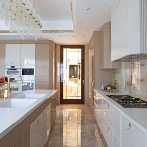 Elegant Neutral Kitchen Design